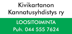 Kivikartanon Kannatusyhdistys ry logo